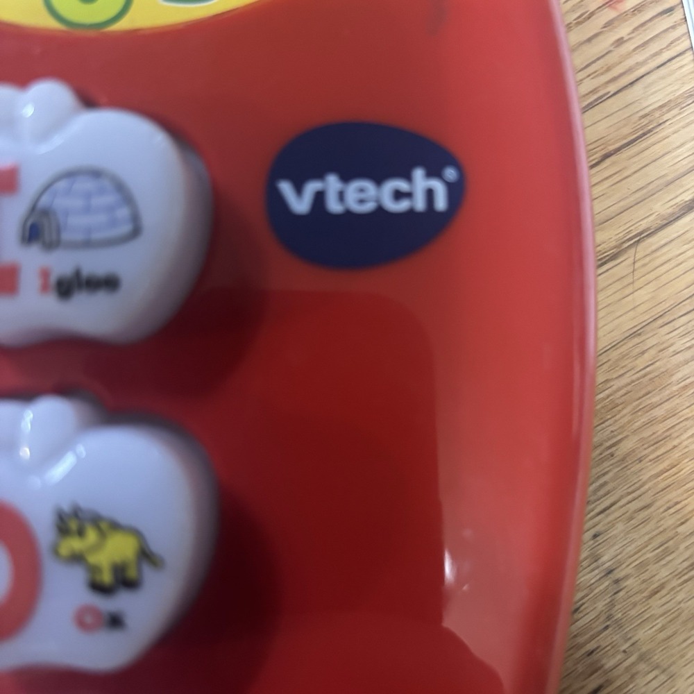 VTECH Alphabet Apple‎ Preschool Learning Phonics ABC's Music Lights And Sounds - Picture 7 of 7
